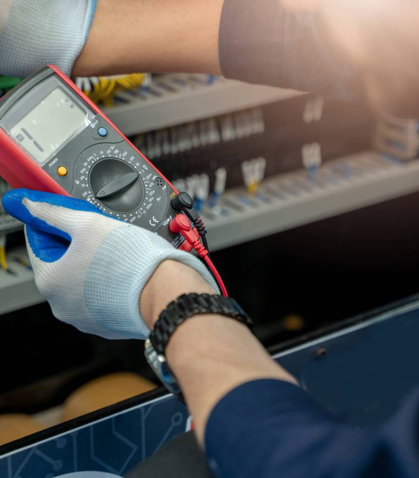 electrician-engineer-work-tester-measuring-voltage-2023-11-27-04-49-21-utc